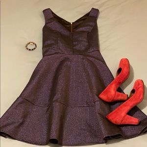 Summer Party! Express navy metallic dress size 10